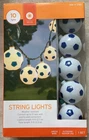 Decor By Target Soccer Ball String Lights 10 9 Ft Green Wire New. Price: $20.00.