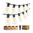 Litogo 100 Ft Led String Lights For Outside, Waterproof Outdoor Pat... Fast Ship New. Price: $46.46.