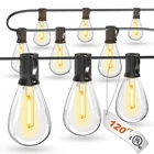 Luckystyle 120FT Led Outdoor String Lights With 30+2 Edison Shatterproof Wate... New. Price: $46.45.