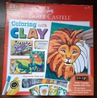 Faber-castell Do Art Coloring With Clay Jungle Scenes Craft Kit Kids Activity Used. Price: $11.84.