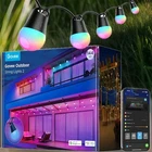 Govee Rgbw Smart Outdoor String Lights 2, 144FT Model H7039 New. Price: $136.79.
