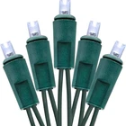60 Led Mini Christmas Lights Cool White Green Wire String Lighting Indoor Outdoo New. Price: $26.04.