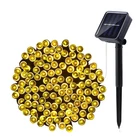 Lampop Solar String Lights Outdoor Waterproof Christmas 100L, Warm White New. Price: $10.99.