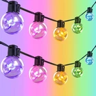 Kepstars Outdoor String Lights, 25FT 20 Bulbs Led Color Changing New. Price: $52.64.
