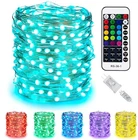 Minetom Changing Fairy String Lights - 33 100 Led Ft, 16 Colors New. Price: $24.53.