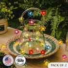 Mainstays Solar Multicolor Flower Led String Lights 30 Count Outdoor Fairy New. Price: $31.78.