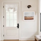 Nicetown Cream White Linen Tie Up Door Curtains Inch Long, W26 X L72 Room Dar New. Price: $33.79.