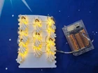 Angel Mini Christmas String Set 18 Warm Led Crafting Wedding 5.6FT New. Price: $16.50.