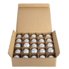 Box Of 25 G50 Frosted White 7W C9 E17 String Light Replacement Bulbs New. Price: $21.95.