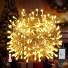 Christmas Lights Plug In,outdoor Indoor 100FT300LED, Warm White New. Price: $48.60.