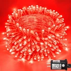 Einiiya 250 Led Red String Lights Outdoor 82FT Christmas Modes New. Price: $32.18.