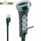 Bn-link Outdoor 6FT Extension Cord Power Stake With Outlets Weatherproof Cover New. Price: $18.99.