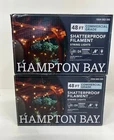 2PK Hampton Bay 24-LIGHT Indoor/outdoor 48 Ft. String New Open. Price: $54.95.