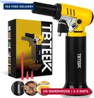 Tbteek Butane Torch With Fuel Gauge T907, One-hand Operation Kitchen Light New. Price: $21.51.