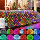 Pooqla Rgb Christmas Net Lights, Color Changing Outdoor Led Mesh 14.8X4. New. Price: $64.70.