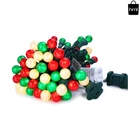 Red White And Green Christmas Lights G15 70 Led Globe String Plug Decor New. Price: $20.69.