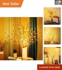 Adjustable 3-PACK Led Branch Lights Perfect For Weddings And Seasonal Decor New. Price: $23.99.