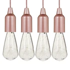 New Improvements 4-PACK Led Edison Firefly Fairy Pull Lights W/ Remote, Rose. Price: $20.99.