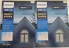 400 Ct Philips Hd Clear Icicle Lights In/outdoor Twinkling * Sets Of 100 New. Price: $54.99.