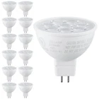 12-PACK 6.5W MR16 Led Bulb, GU5.3 Base Spotlight Lamp 3000K Warm White New. Price: $31.99.