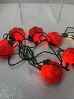 Vtg Indoor Outdoor Red Rose Blow Mold Party Lights Primal Lite 1996 Flowers Used. Price: $28.00.