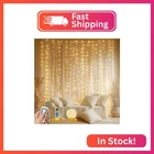 Holits Fairy Curtain Lights Upgraded Tangle-free Warm White Usb Plug 8 Modes New. Price: $16.89.