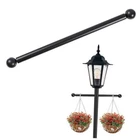 Lamp Post Cross Arm 16 Inch Steel Bar Ladder Rest Black New. Price: $25.18.