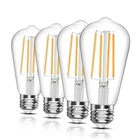 New Lights Vintage Led Edison Bulb, ST19 Dimmable Filament 2700K-6W. Price: $17.98.