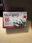 Everstar 100 Led Clear Bulb Mini String Lights Green Wire Christmas New. Price: $9.78.