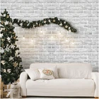 Brick Wallpaper Peel And Stick Light Grey Faux Contact 17.7X196.9 In New. Price: $21.61.