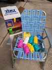 The Original Tiki Gods 7 Set Lanterns Indoor Outdoor New Box Open. Price: $34.99.