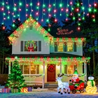 Einiiya Icicle Lights For Outside, 66FT 640 Led Red And Green Christmas 8 New. Price: $42.10.