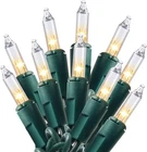 Joiedomi Clear Christmas String Lights INDOOR,100 Count 100CT, Green Wire New. Price: $14.88.
