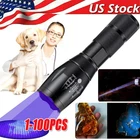Uv Flashlight Black Super Bright 120000LM Torch Ultra Violet Lamp Led New. Price: $7.40.