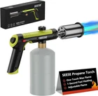 Seese Powerful Propane Torch Gun,kitchen Cooking With One-touch Max New. Price: $46.32.