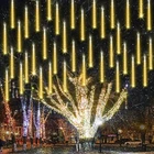 Joomer Christmas Lights Outdoor, 11.8 Inch 10 Tubes 240 Led 1PACK, Warm White New. Price: $18.99.