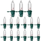 500 Green Base Warm White Christmas Mini Light Bulbs Replacement 2.5V 0.425W New. Price: $38.61.