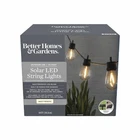 Better Homes & Gardens Solar Led String Lights, 34' New. Price: $69.56.