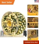 Durable 262FT Warm White Led Christmas Lights With Remote & 4 Brightness Levels New. Price: $93.99.