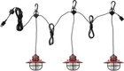 Barebones Living Edison String Lights Red Powder-coated Steel Construction 267 New. Price: $41.69.