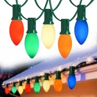 Pallerina C9 Led Christmas LIGHTS,25FT Vintage Multicolor New. Price: $65.87.
