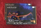 2 Boxes Of 300 Mini Icicle Lights Halloween Orange New Witchcicle 1999 Lot Nib. Price: $34.95.