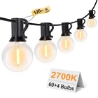 Gpatio 120FT Outdoor String Lights, Waterproof With 64 Hanging G... New. Price: $60.52.