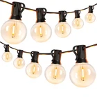 Indoor/outdoor 50 Ft. Plug-in Globe Bulbs Party Led String Lights With New. Price: $57.99.