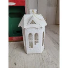 Hallmark Visit From Santa String Light Cord Ornament Xmas House Glitter Used. Price: $14.75.