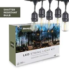 Bulbrite 48-FOOT Indoor/outdoor String Kit With Clear 15 Lights New. Price: $40.00.