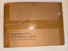Brightech Ambience Pro 15 String Lights 48 Ft. Indoor/outdoor Plug-in Led Nib New. Price: $40.00.