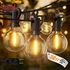 Brightown Outdoor String Lights, 50FT 25 G40 Bulbs Shatterproof Patio Ip New. Price: $25.50.
