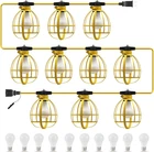100FT Jobsite String Lights, Bulbs, 10500LM Weatherproof Indoor/outdoor New. Price: $149.99.