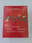 Christmas Lights 100 Mini Red, Green, Clear. Indoor/outdoor New. Price: $10.00.